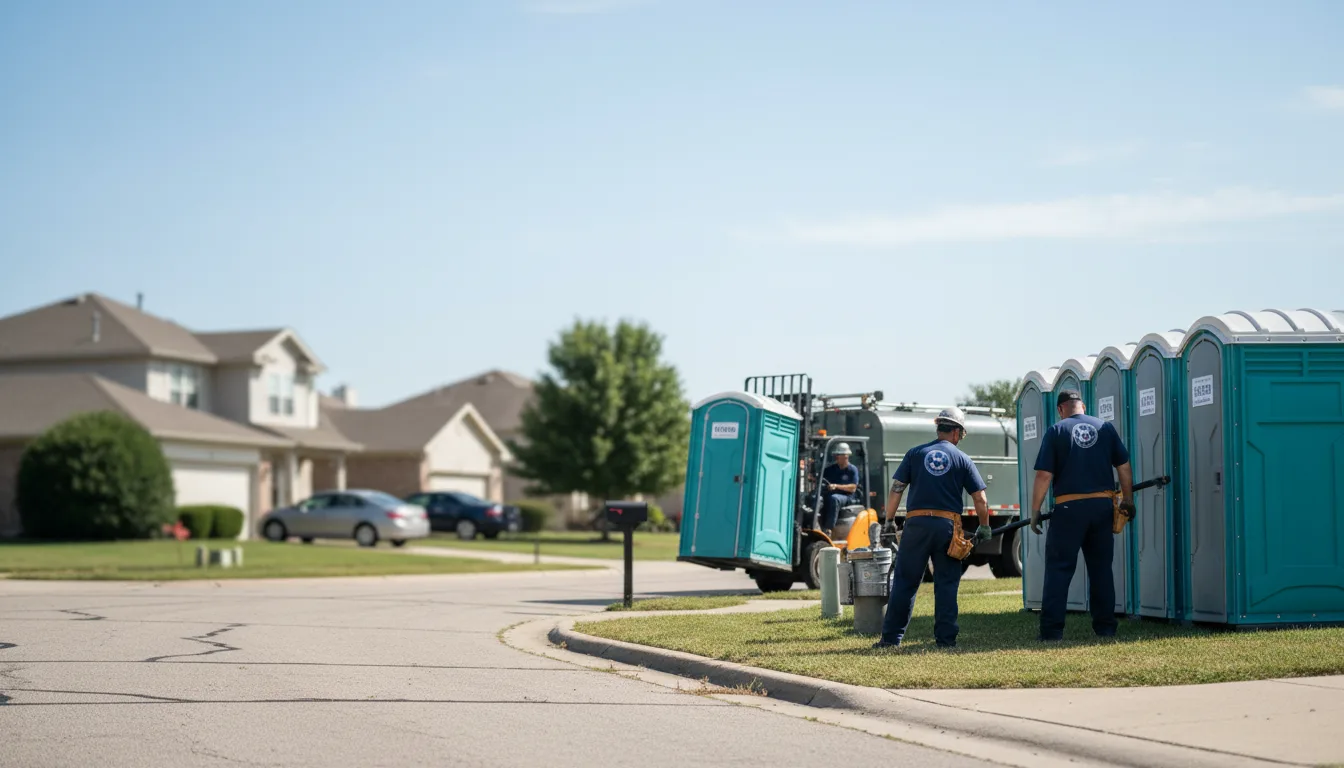 Porta Potty Rental in South Hutchinson, KS near me